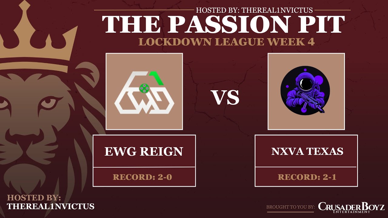Lucy's League | EWG REIGN vs NXVA TEXAS | Purrstige Division