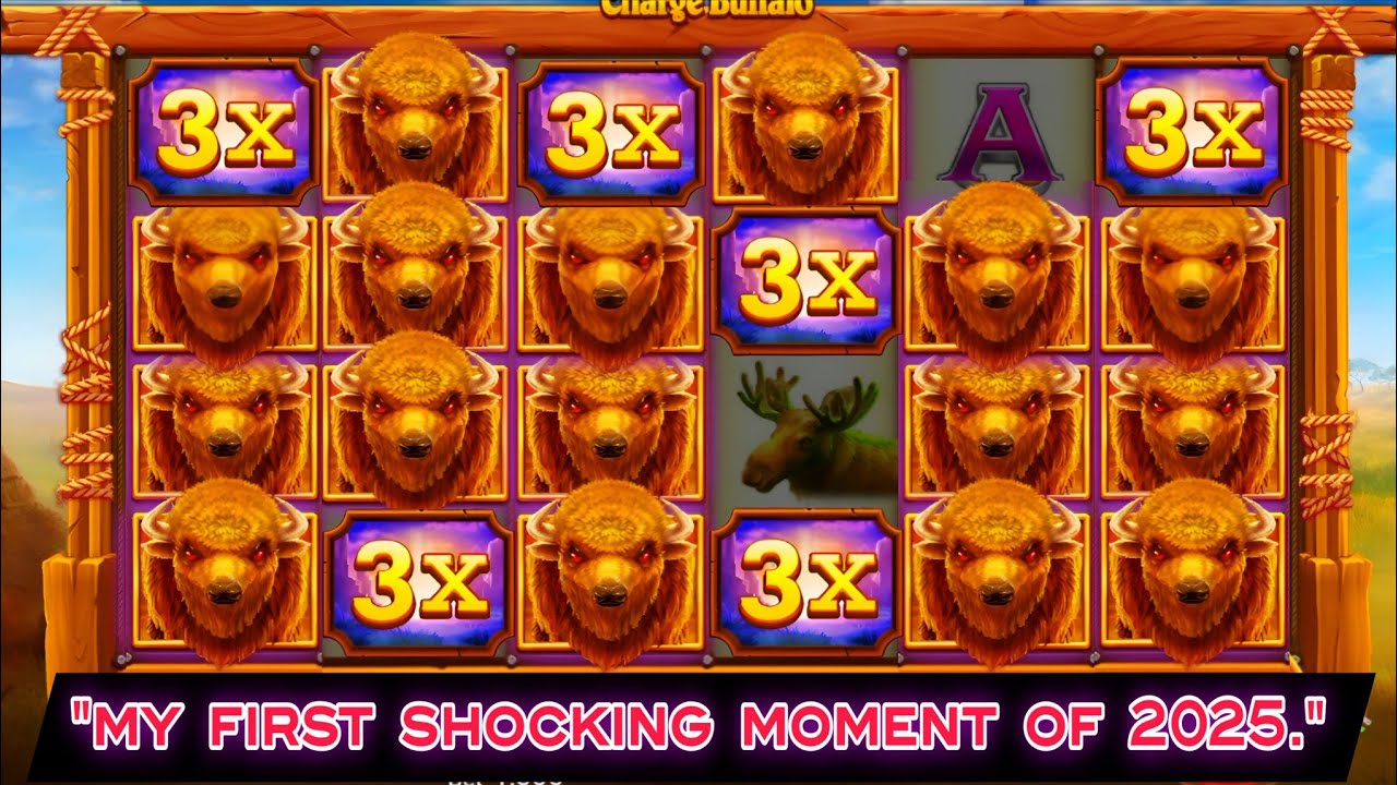 Charge Buffalo | My First Shocking Moment Of 2025.(High-Stakes Session) 