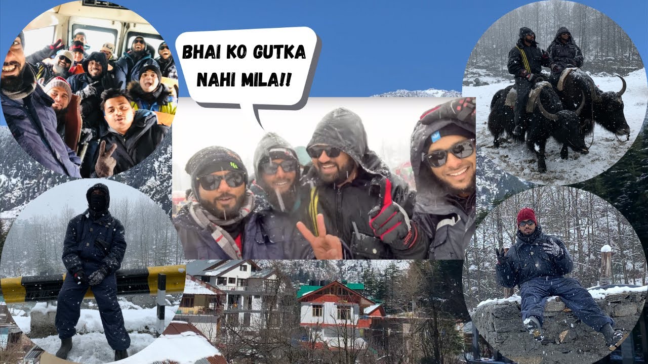 MANALI VLOG | MOST BEAUTIFUL TOURIST PLACE IN INDIA.