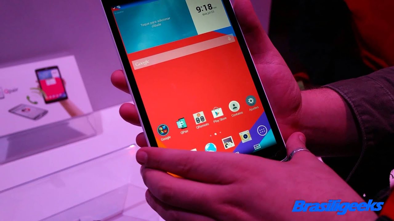 LG G Pad 8.0 - Impressões