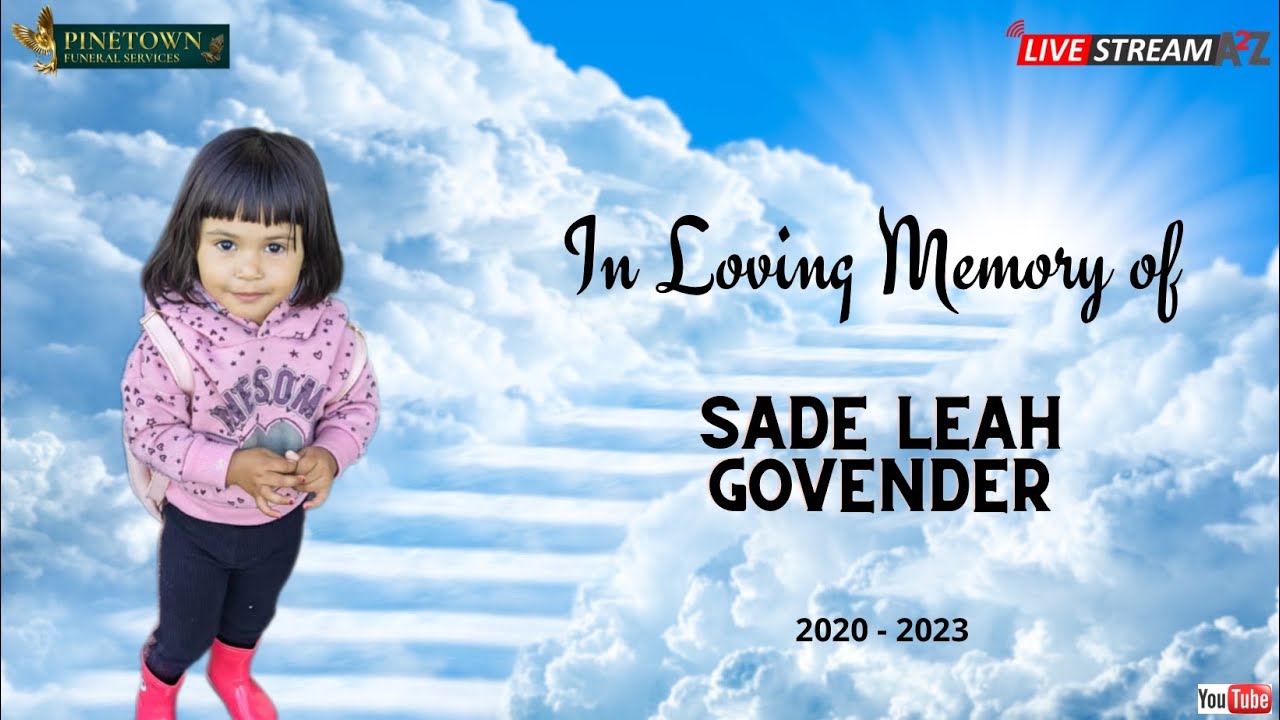 The Funeral Service of Baby Sade Leah Govender