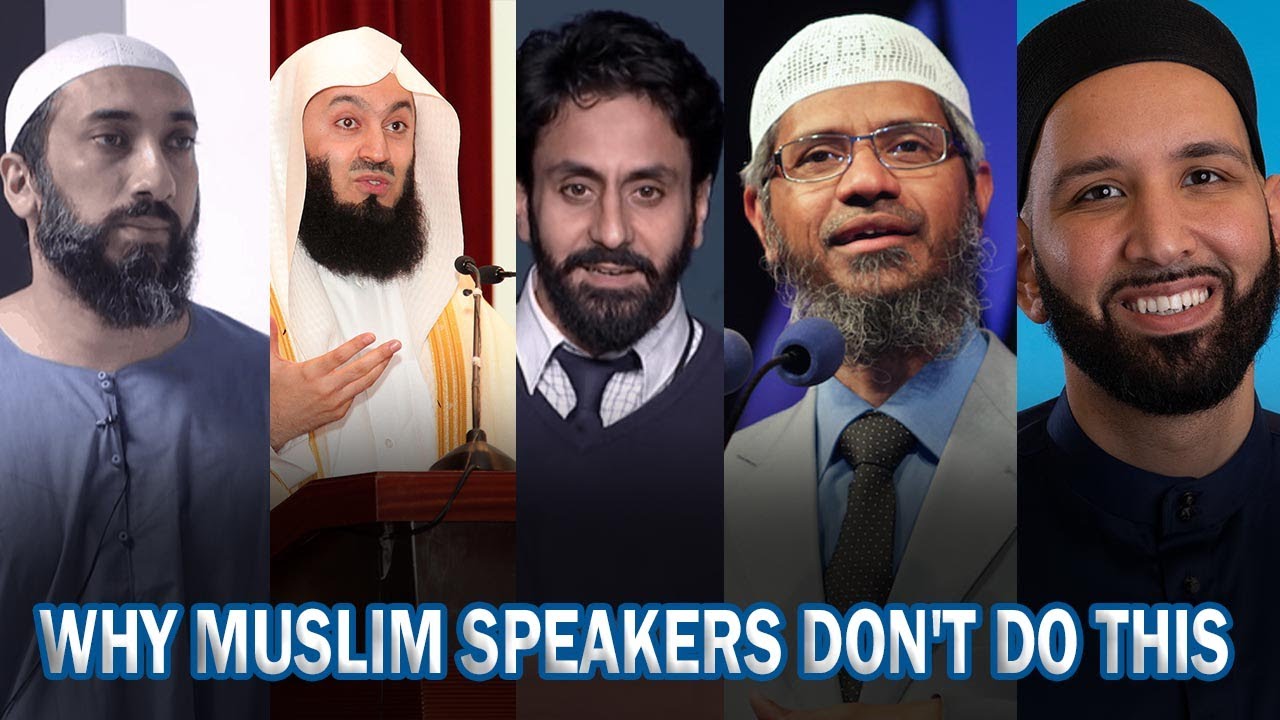 One thing Muslim speakers are hiding from us