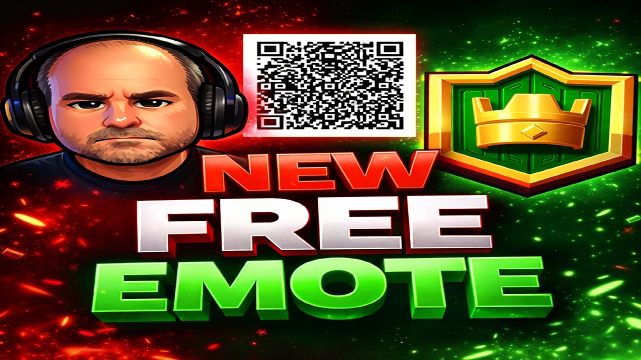 Clash Royale: FREE in chat for NEW emote