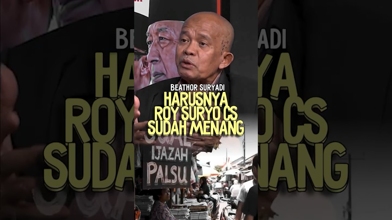 Roy Suryo cs Harusnya Sudah Menang | Ijazah Jokowi
