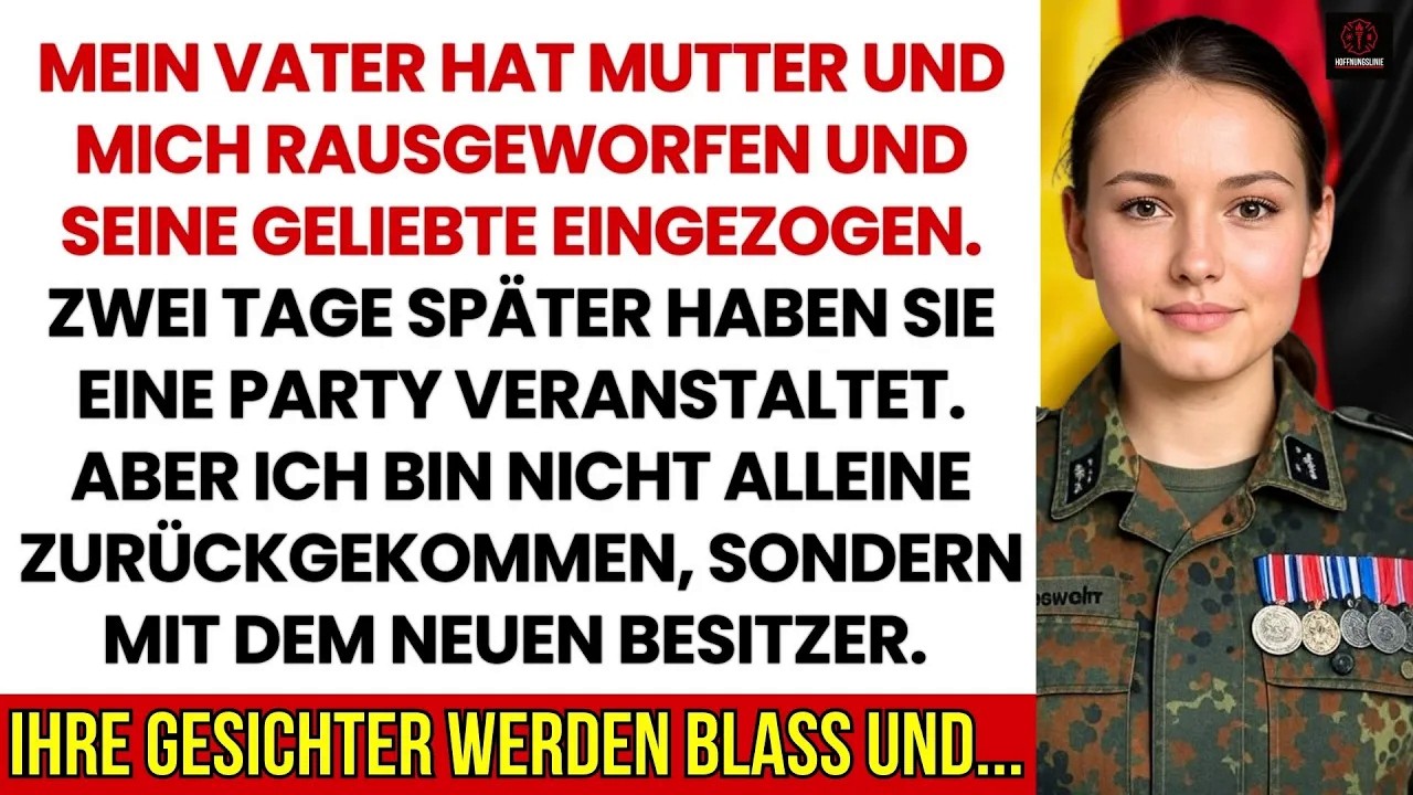 Mein Vater warf uns raus und zog mit seiner Geliebten ein – bis ich mit dem neuen Besitzer zurückkam