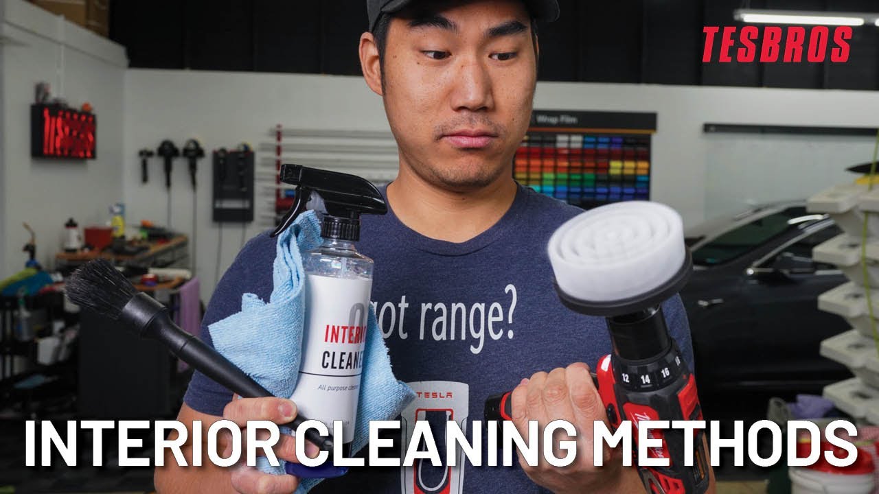 4 Easy Ways to Clean your Tesla's Interior