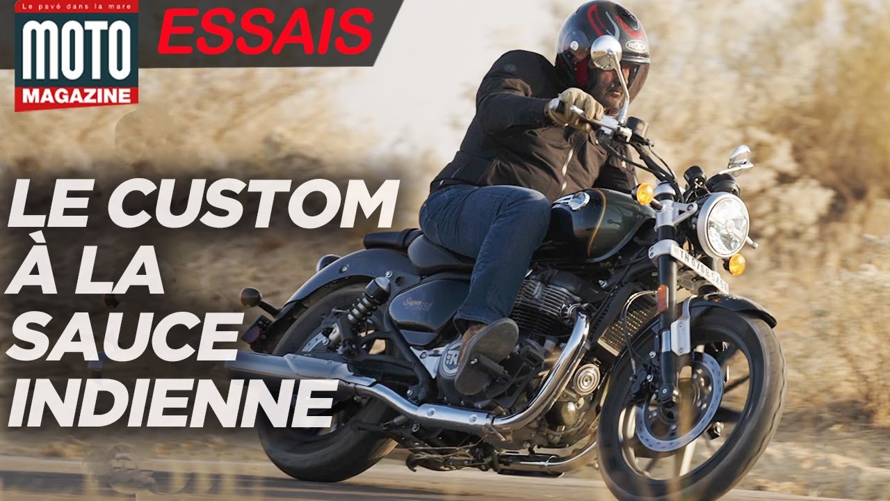 Royal Enfield Super Meteor 650 ▶︎ Essai Moto Magazine