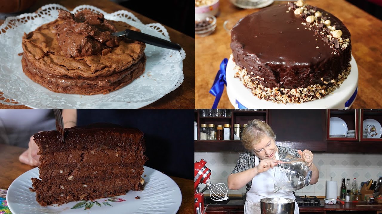 Čokoladna le&scaron;nik torta - trostruka čokolada i dvostruki le&scaron;nik