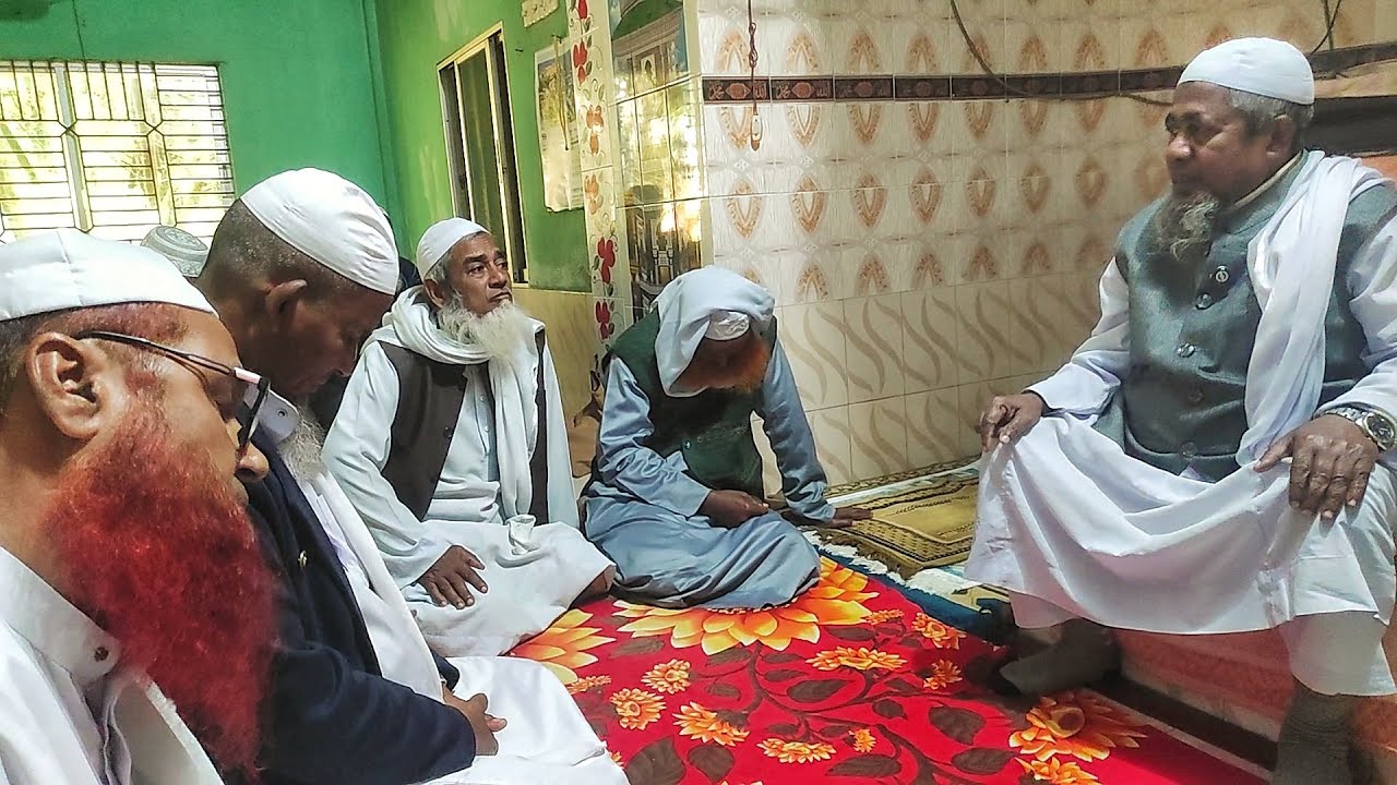 Speech before Friday prayer at Pondithpukur, Bogra. Khas Mozaddedia Tarika.খাস মোজাদ্দেদিয়া তরিকা।