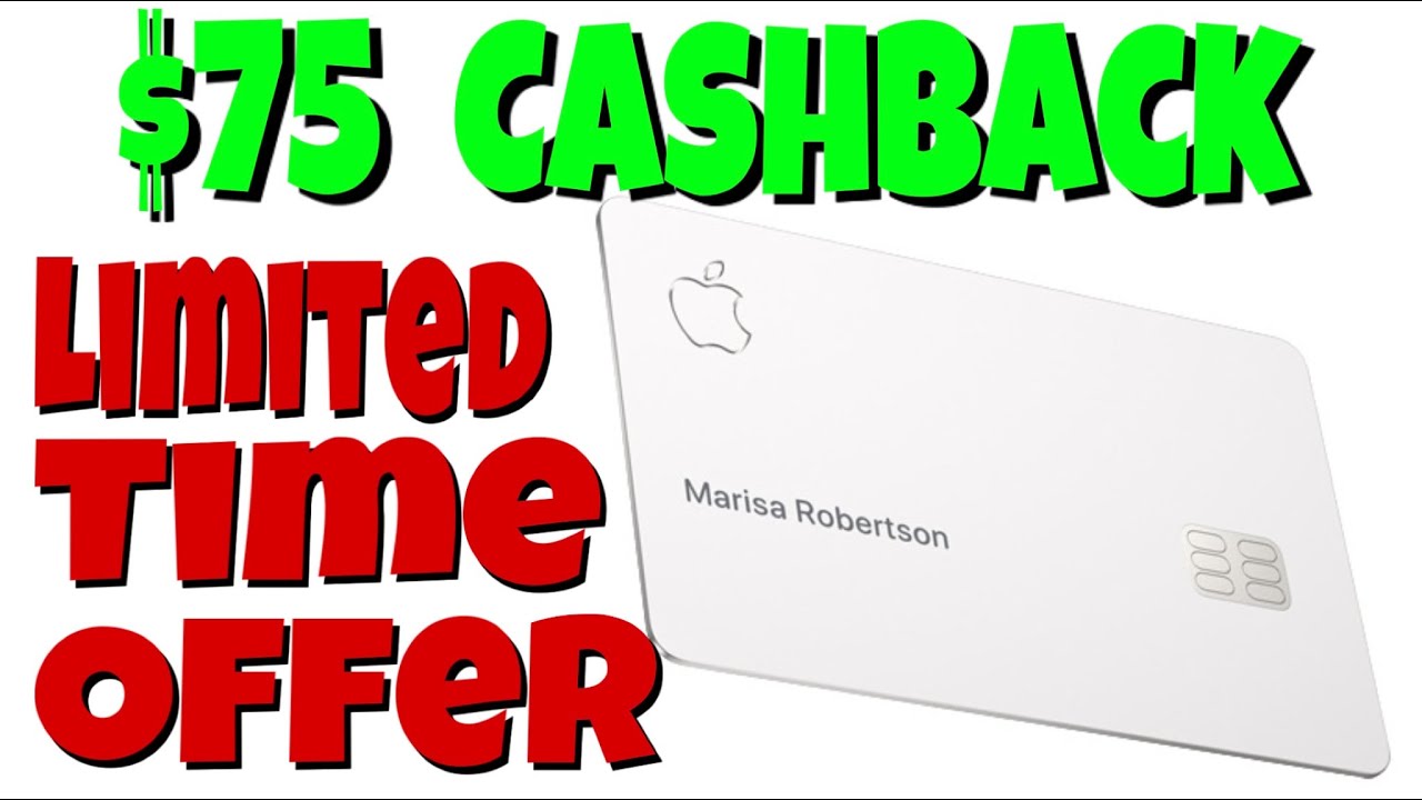 Apple Card $75 Bonus