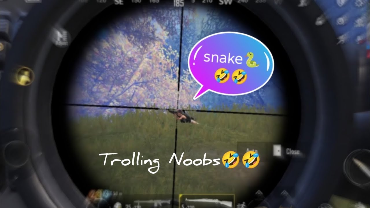 😈 Snake Noob Ko Scope Se Pakda! | Trolling Noobs in BGMI 😂