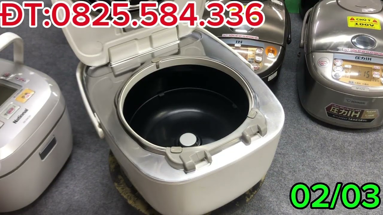 Báo giá nồi cơm nhật ngày 02/03 luên hệ mua hàng 0825.584.336
