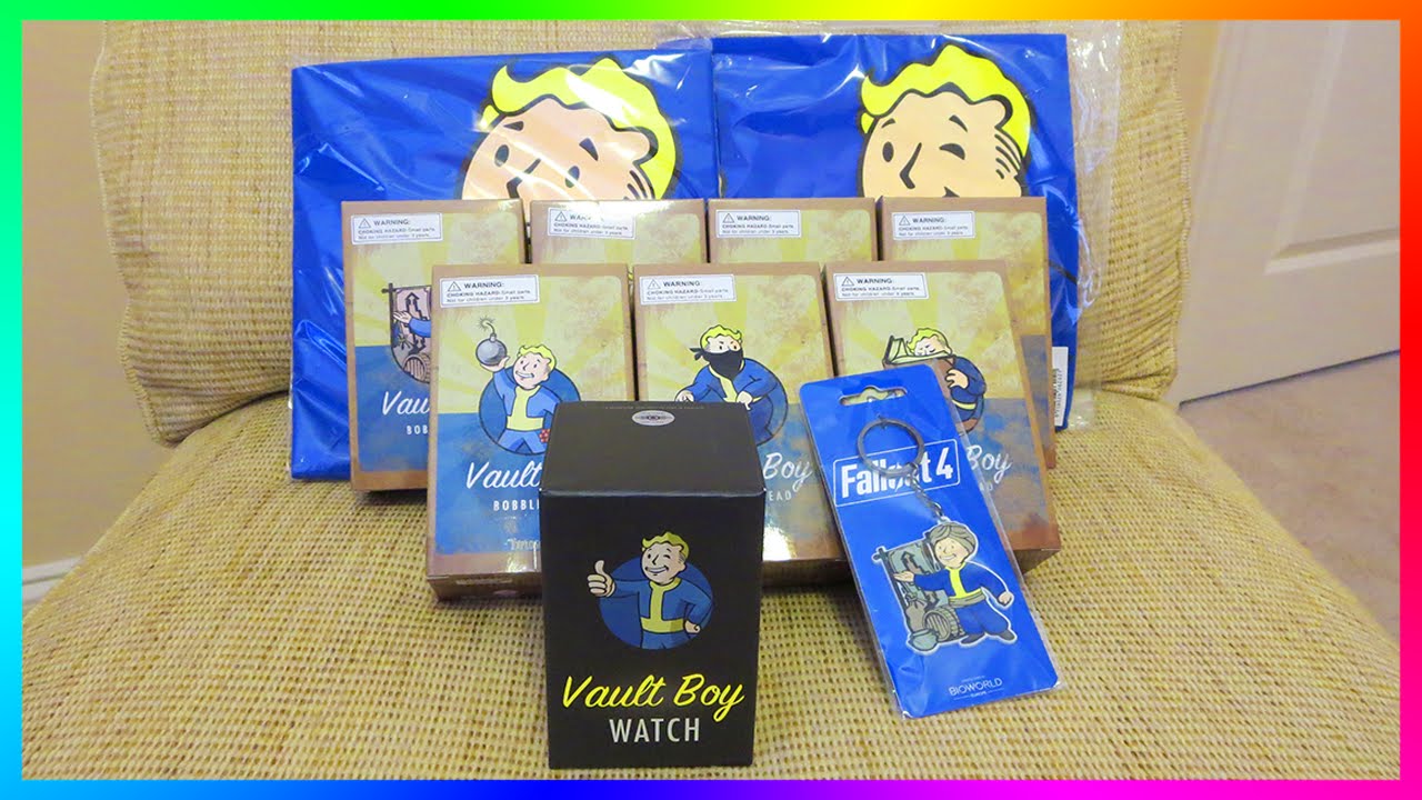 Ultimate Fallout 4 Care Package Unboxing Featuring Bobbleheads & MORE Awesome Gear!