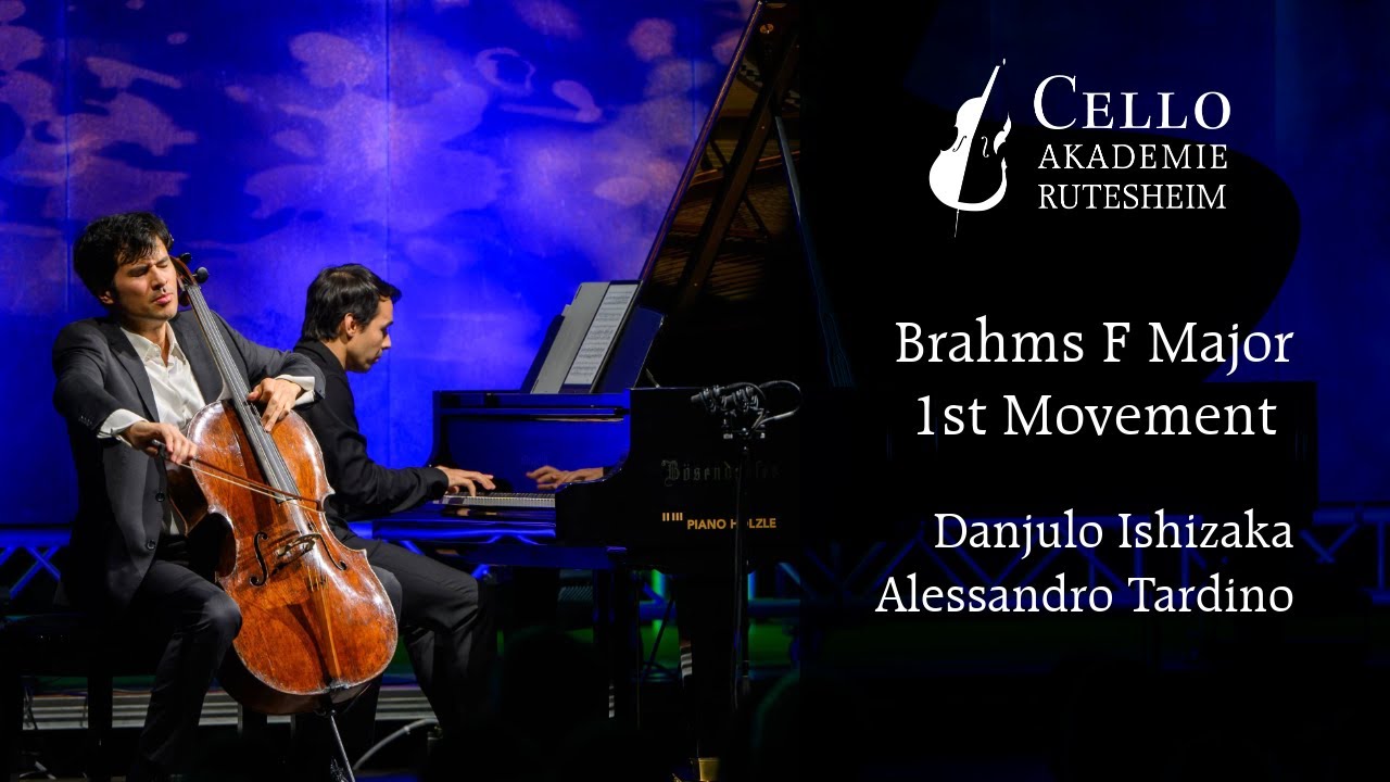 Brahms: Cello Sonata No. 2 – Allegro | Danjulo Ishizaka & Alessandro Tardino
