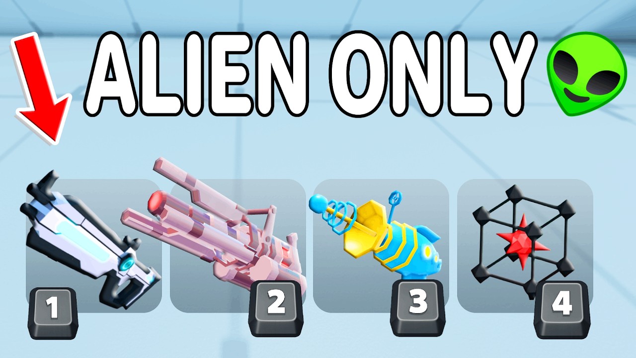 I Used ALIEN Loadouts In Roblox Rivals (CRAZY)