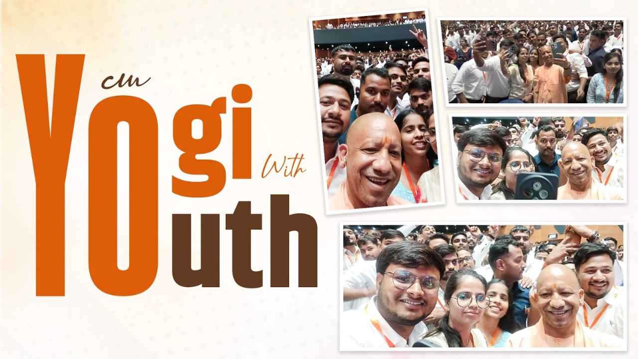 CM Yogi With Youth