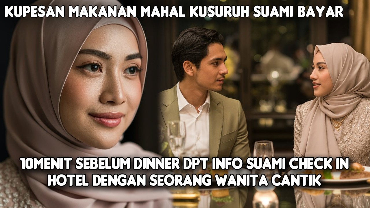10 MENIT SEBELUM DINNER DAPAT INFO SUAMI SELINGKUH KUBERI KEJUTAN UNTUKNYA @RADIOCERITATRENDING ​