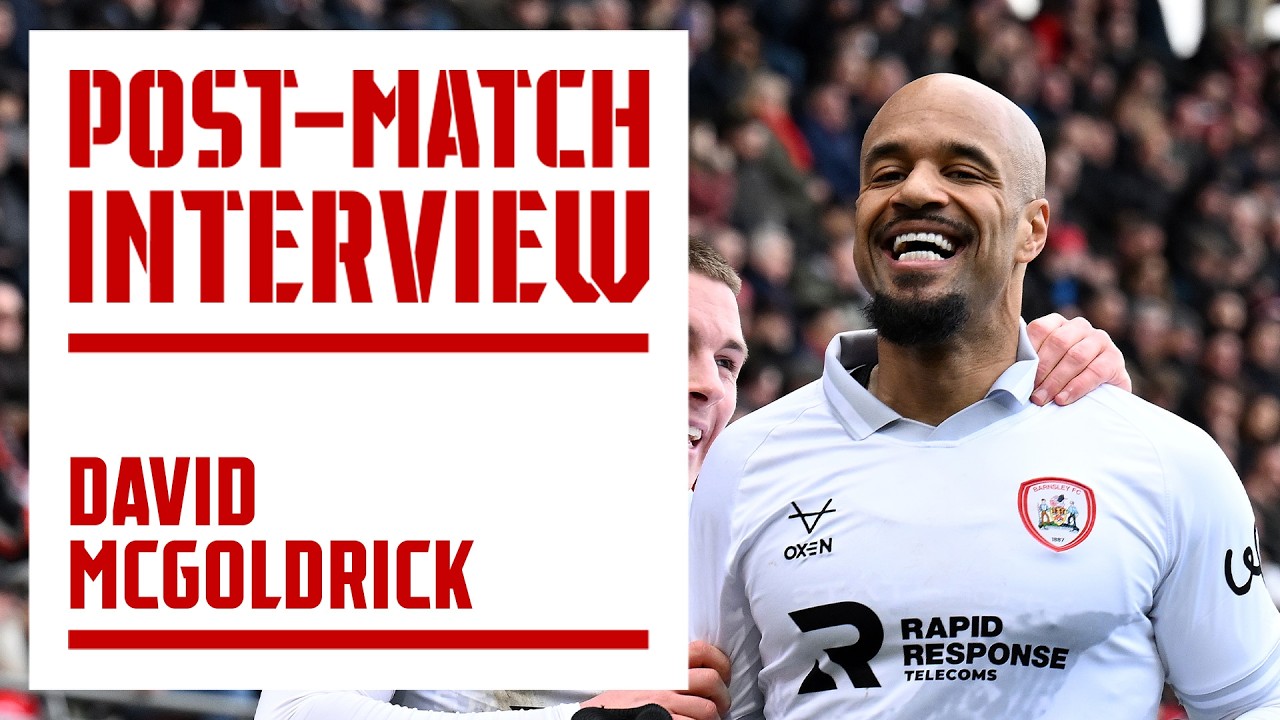 REACTION | David McGoldrick after a HATTRICK as the Reds beat Orient