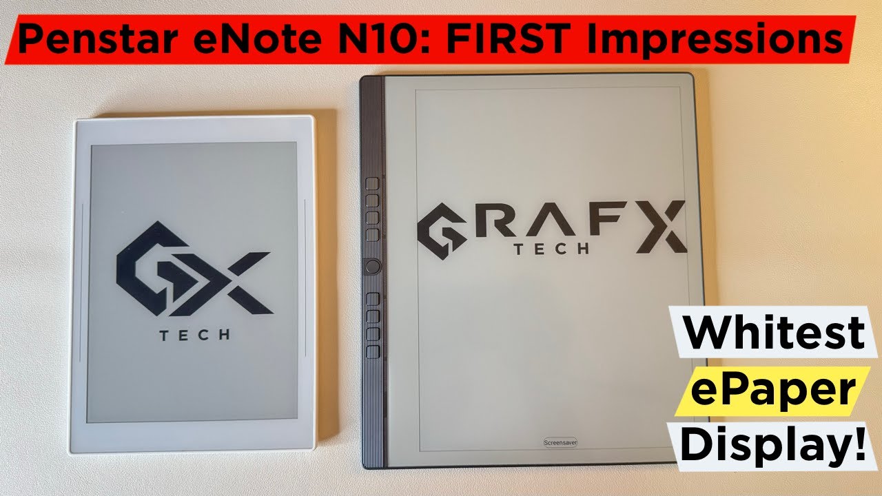 One of a Kind E-Ink Tablet! - Penstar eNote - First Impressions