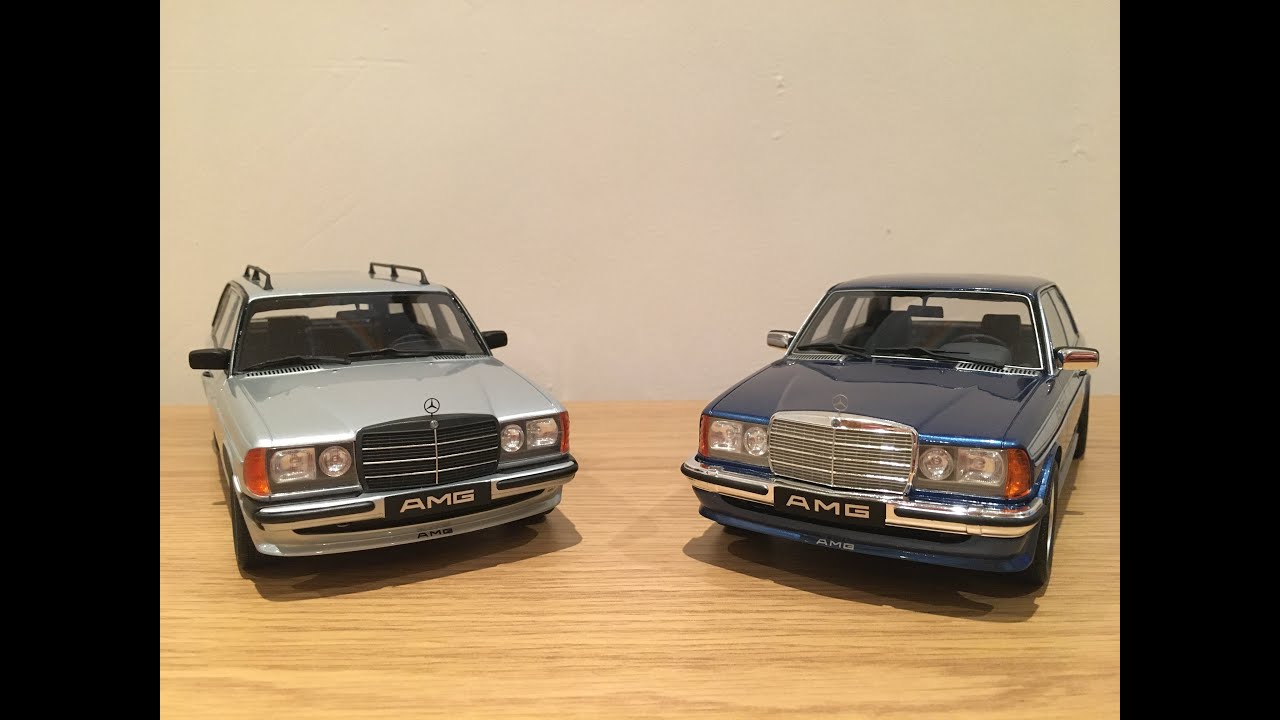 1:18 OTTO Ottomobile Mercedes W123 280E & S123 280TE