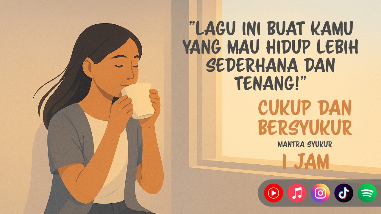 Cukup dan Bersyukur 🌸 Lagu Afirmasi Positif Mantra untuk Hidup Cukup dan Bahagia 🌅