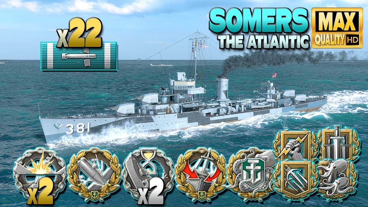 Niszczyciel Somers: życie na krawędzi - World of Warships
