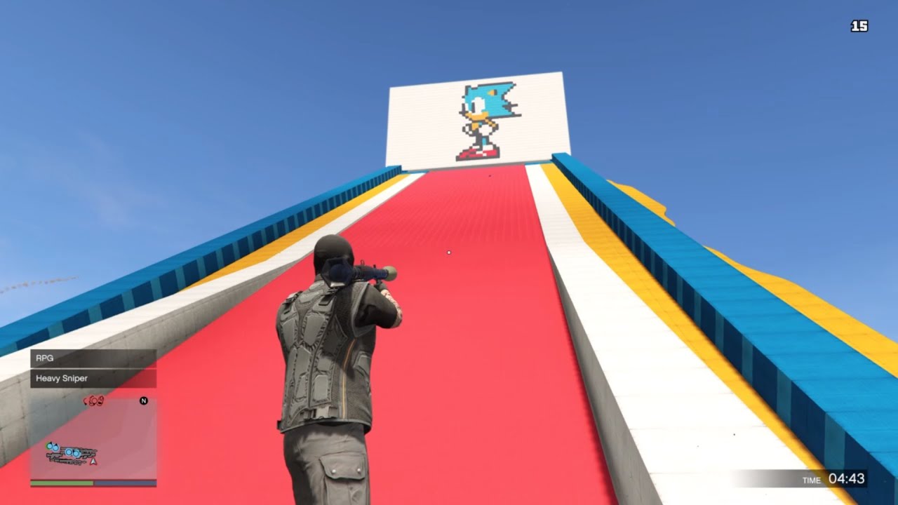 SONIC VS ROCKET BOWLING EXTREME! - GTA 5 ONLINE