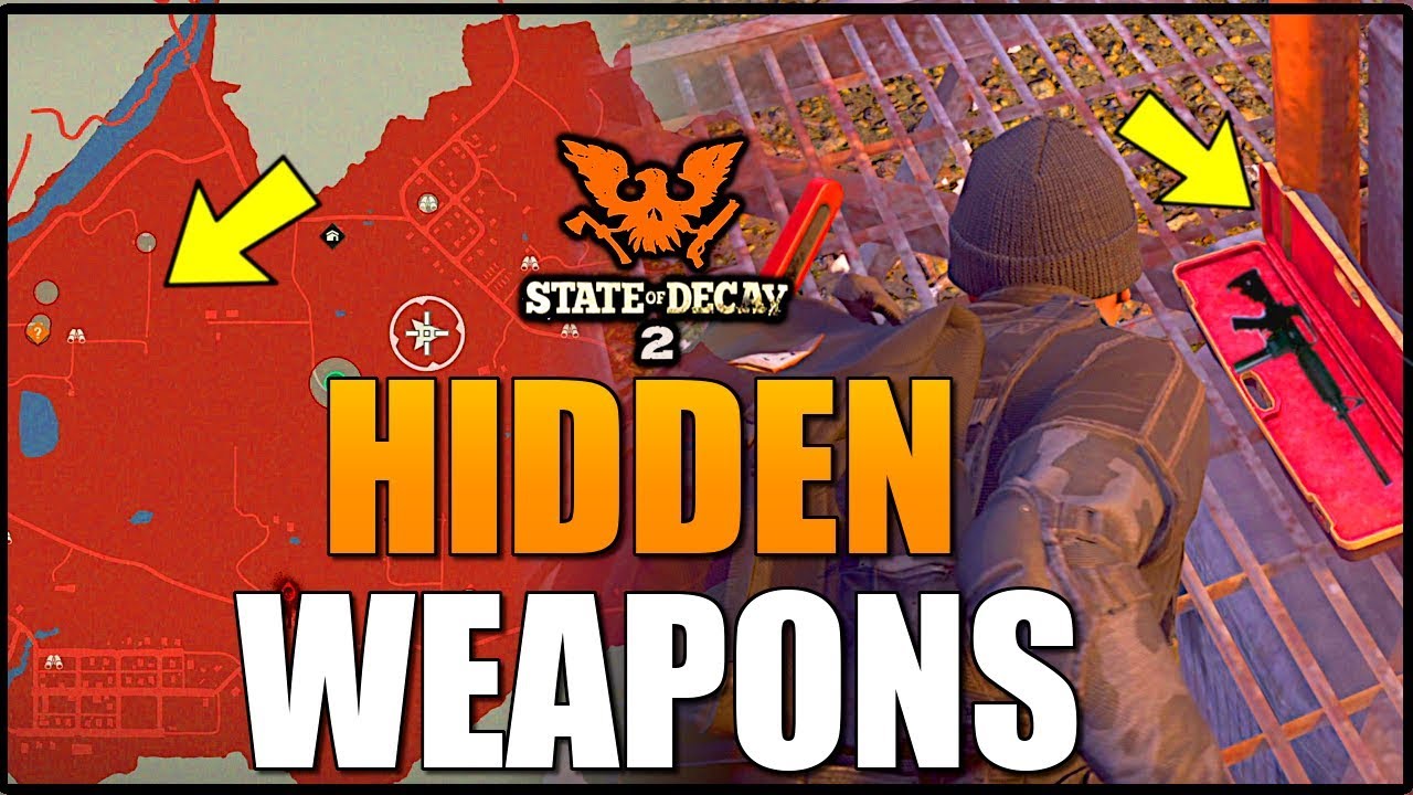 HIDDEN WEAPON CRATES IN 