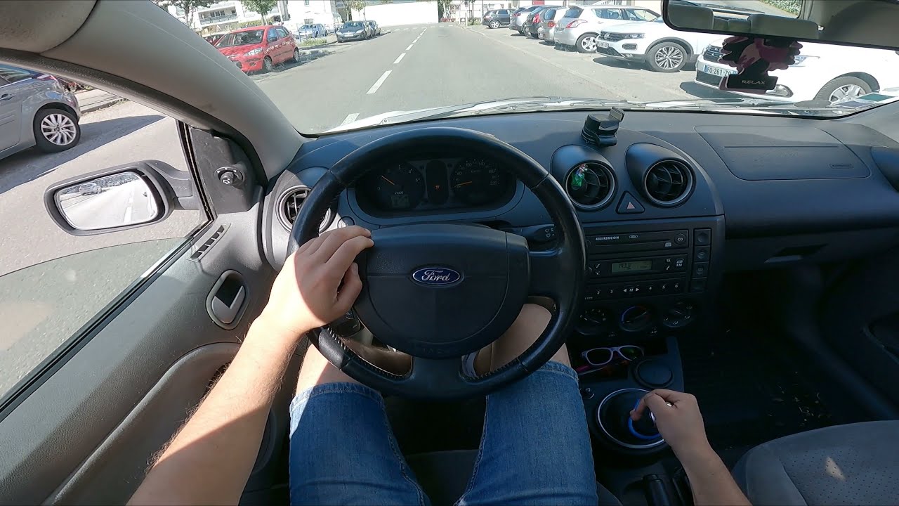 🔥 Ford Fiesta V 1.4 TDCi 70 Ghia MK5 2002 POV Driving HD 4K ASMR Fusion - فورد فيستا