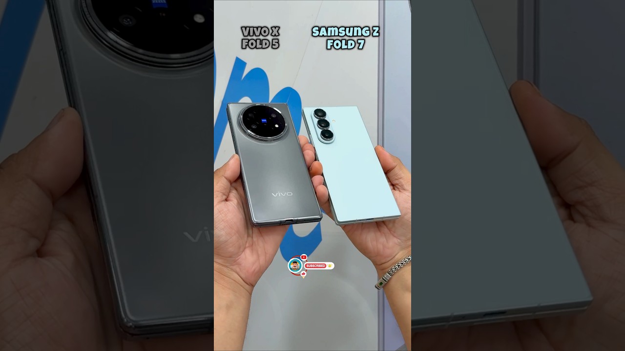 Vivo X Fold 5 Vs Samsung Z Fold 7 Design