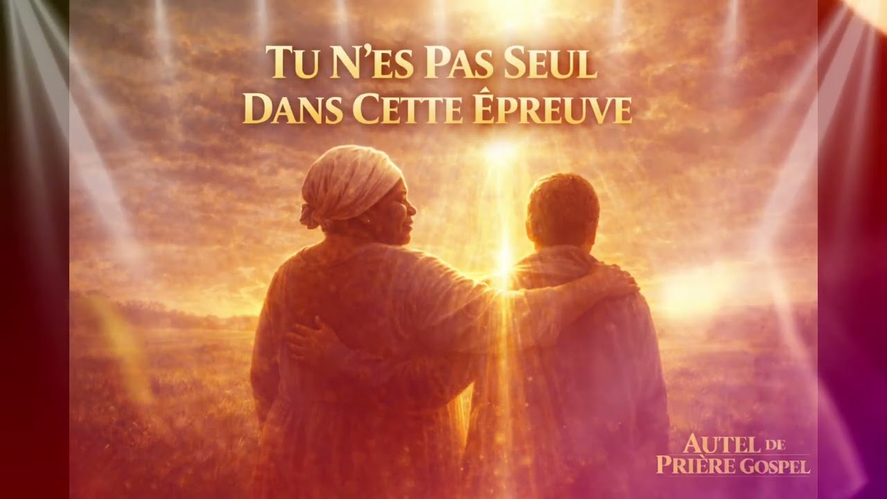 tu nes pas seul dans ton epreuve, n'abandonne pas