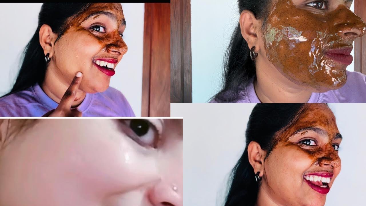 Skin brightening facepack ഒരറ്റ use ൽ results 😱#facepack #brighteningskin #skincare 