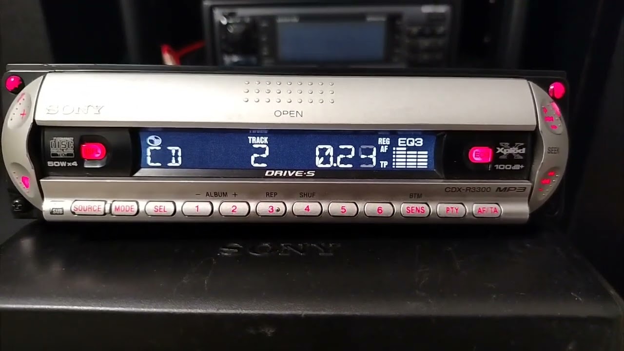 Sony cdx-r3300