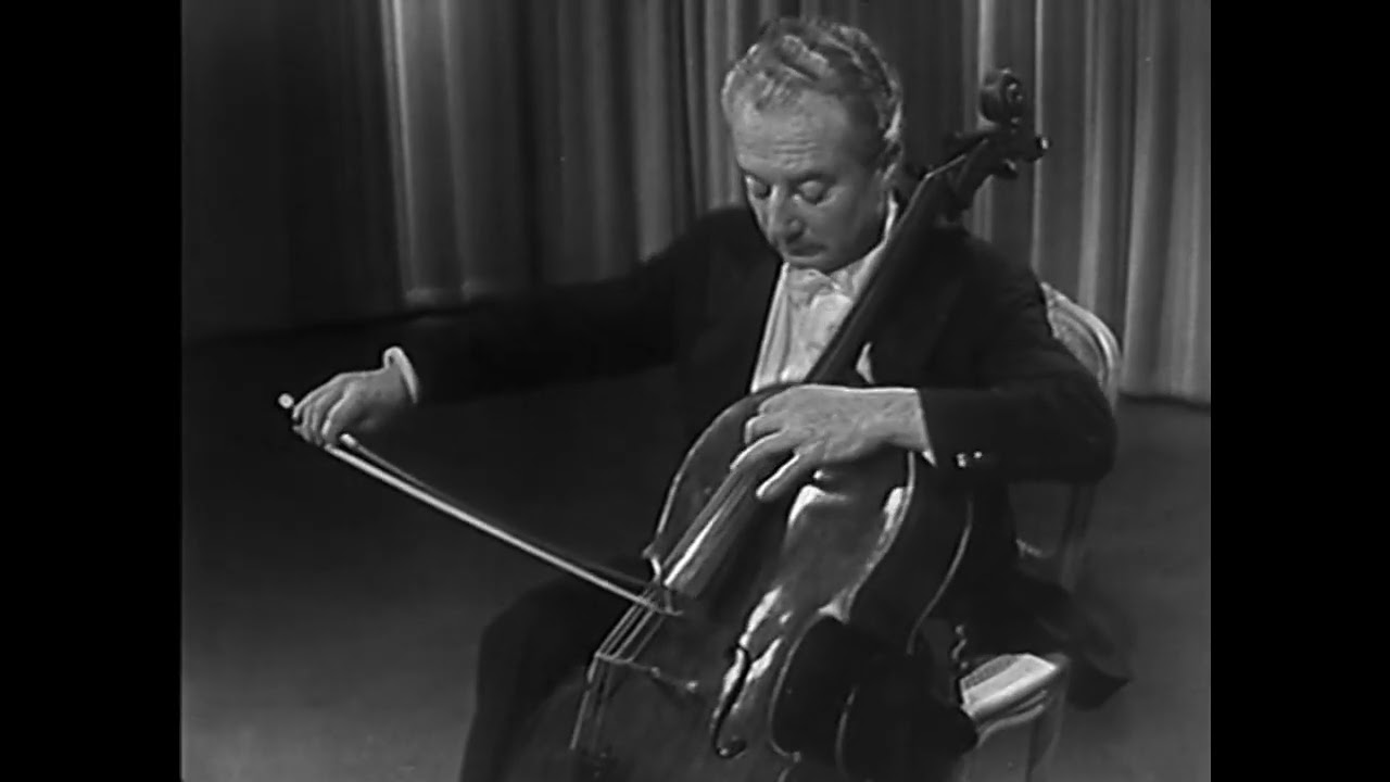 Pierre Fournier plays Schumann A&A, Debussy + Francoeur Sonatas