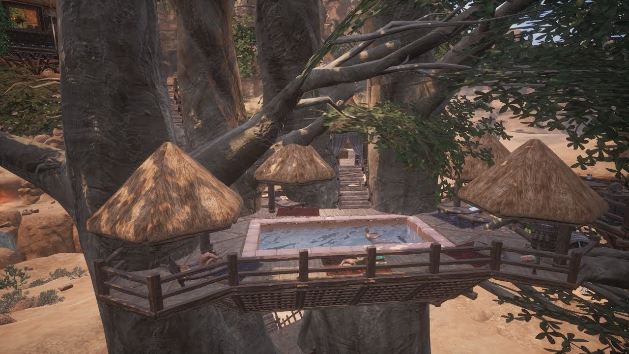 Conan Exiles : Pool in a Tree