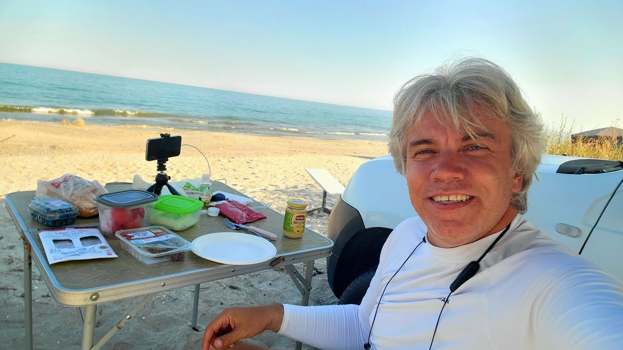 🔴 CAMPING pe PLAJĂ - Cum e să stai la MARE în PUSTIETATE?