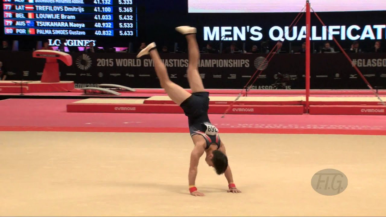 HSU Ping Chien (TPE) - 2015 Artistic Worlds - Qualifications Floor Exercise