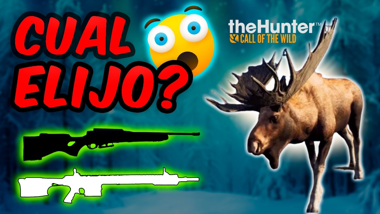 🎯 El MEJOR rifle para CAZAR en TheHunter - ¿Cuál elegirías?