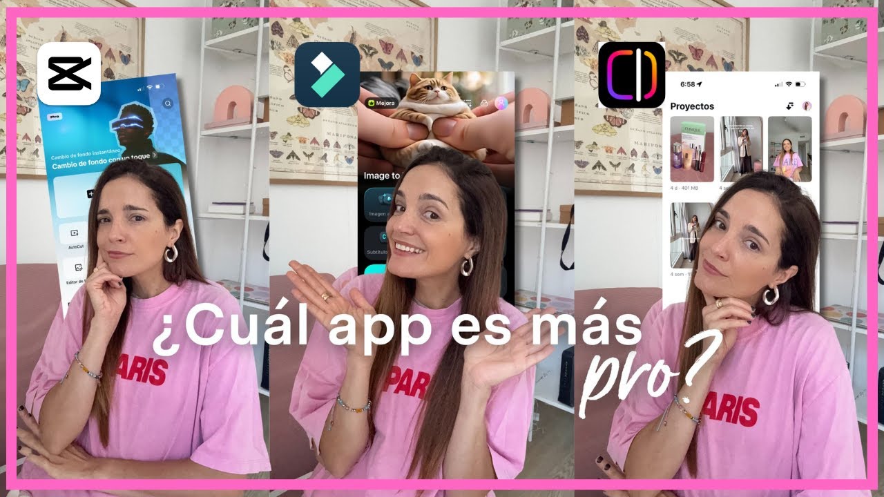 Las 3 Mejores Apps para Editar Videos en Celular I Diferencias entre Filmora, Edits y CapCut