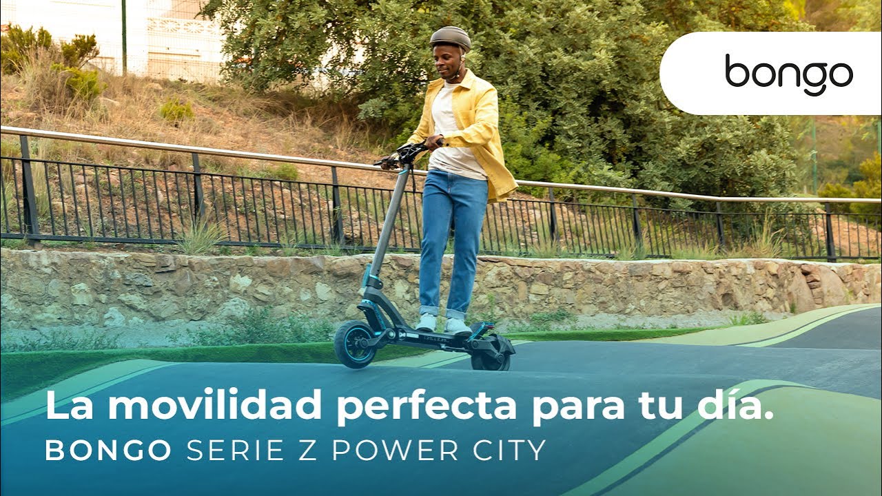Patinete el&eacute;ctrico Bongo Serie Z Power City con 1300W, doble suspensi&oacute;n y autonom&iacute;a de 65 km*.