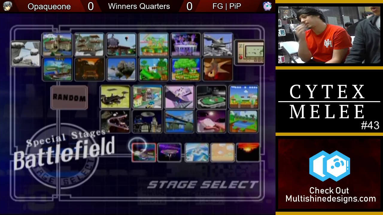 Cytex Melee Weekly #44 Opaqueone vs FG|Pretty in Pink | Winners Quarters