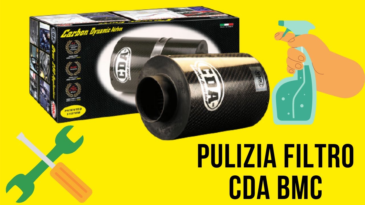Pulizia filtro sportivo CDA BMC