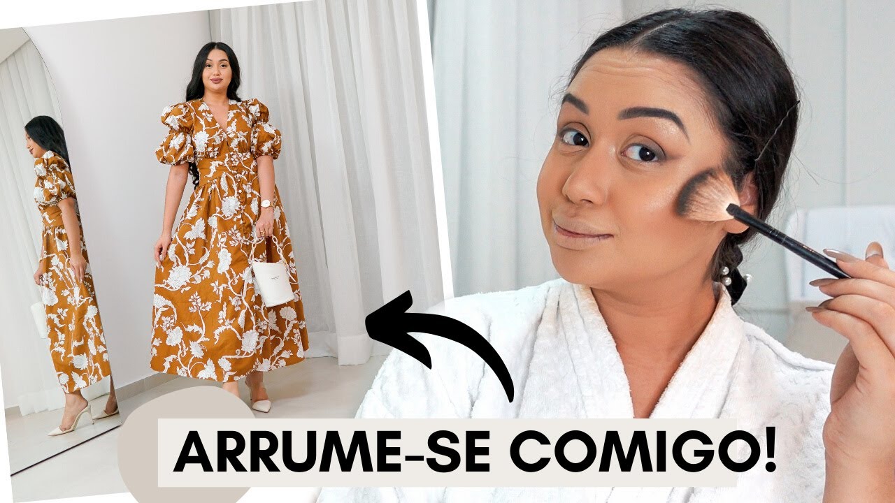 MAKE, CABELO E LOOK PARA O CULTO DO DOMINGO!