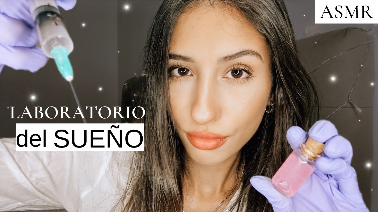 ASMR español - LABORATORIO DEL SUEÑO | Roleplay Científica👩🏻‍🔬