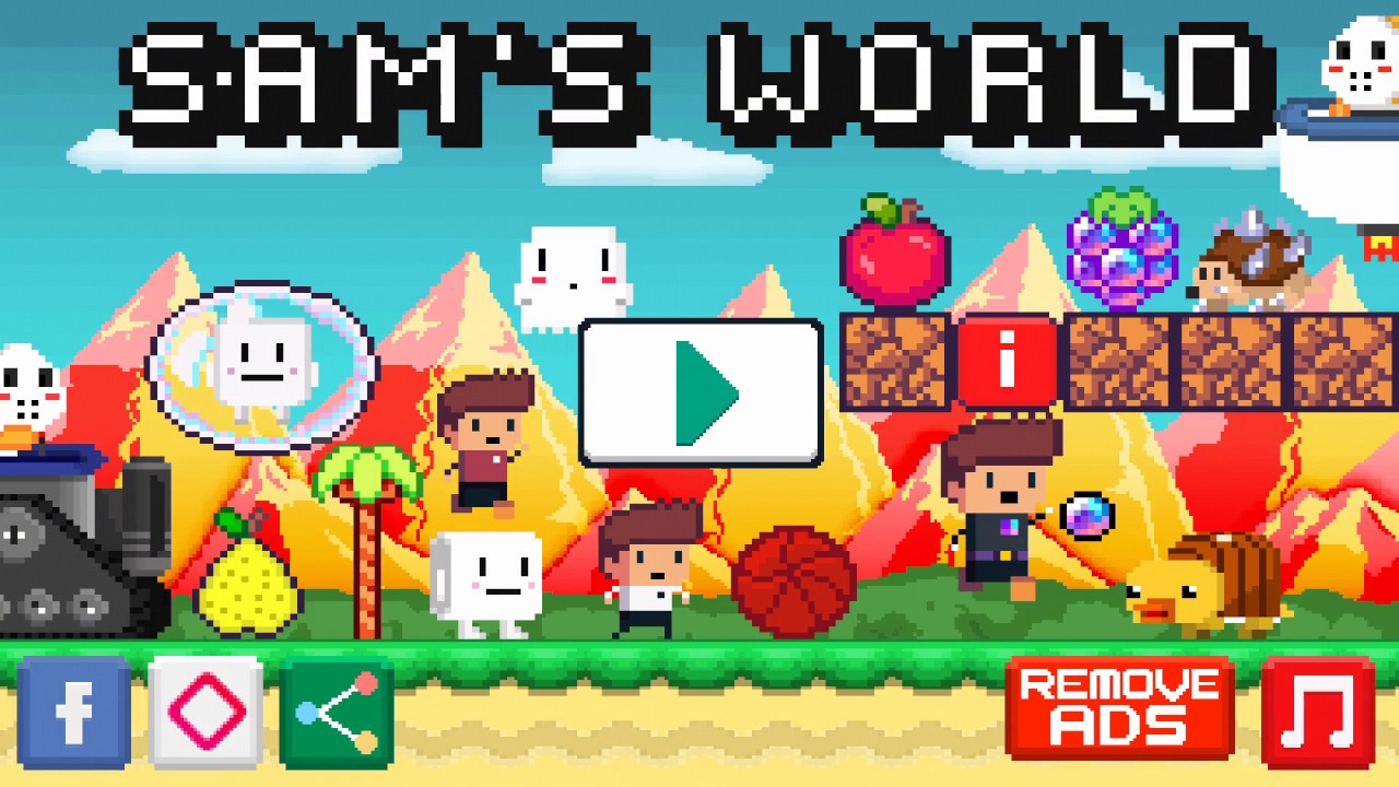 Sam's World 🍎 Super Adventure / Android Gameplay HD