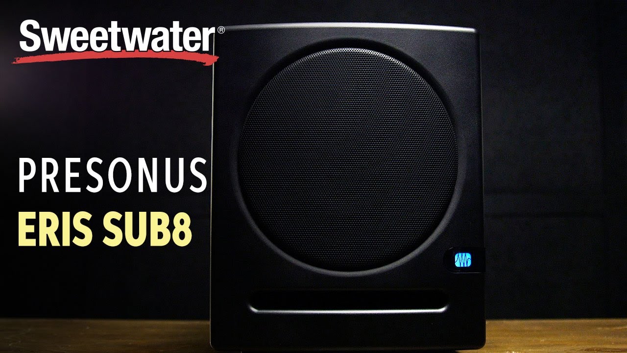 PreSonus Eris Sub8 Studio Subwoofer Overview