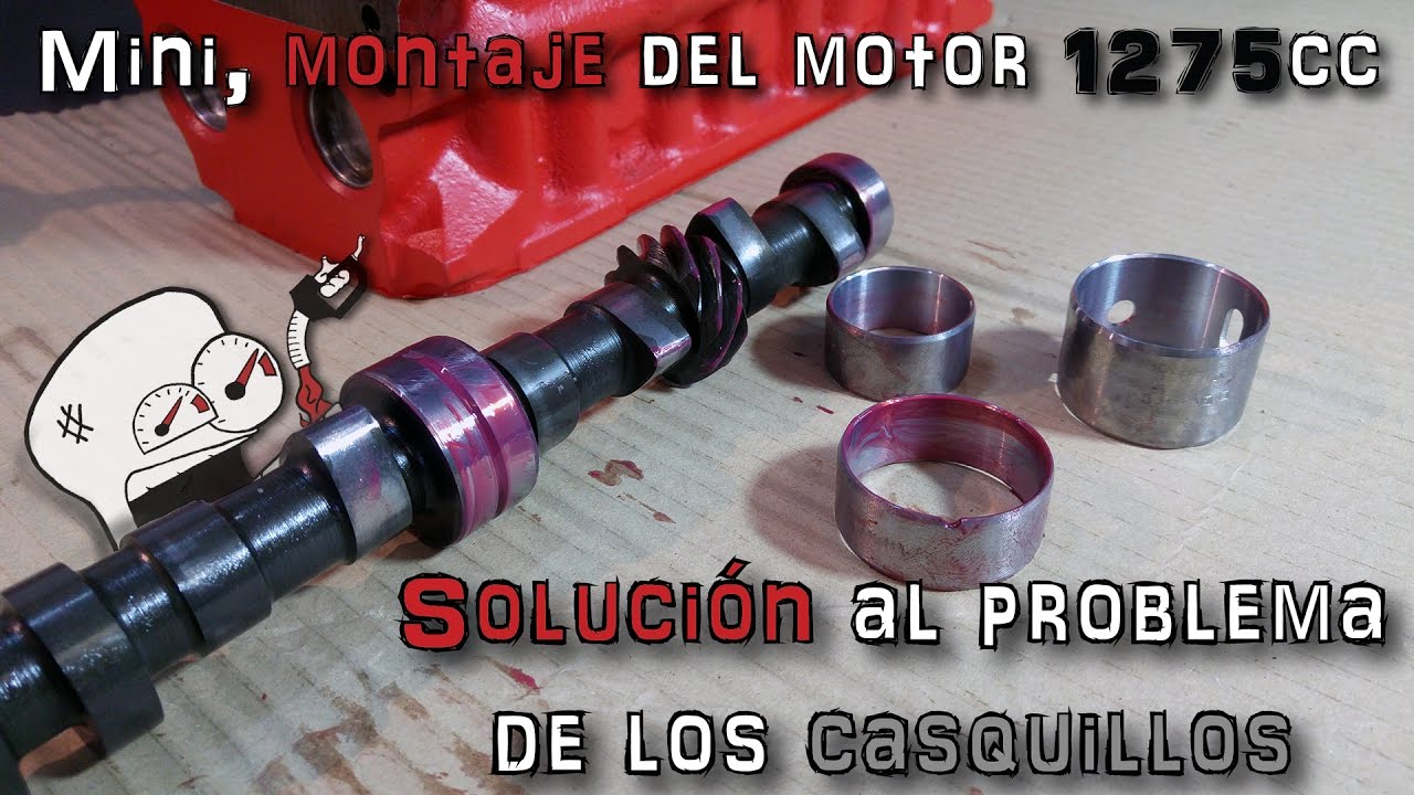 Mini, montaje del motor 1275cc #9: Solución al problema de los casquillos | (En español)