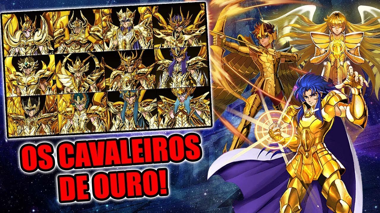 TODOS AS 12 CASAS E CAVALEIROS DE OURO EM CAVALEIROS DO ZOD&Iacute;ACO | DESCOMPLICANDO