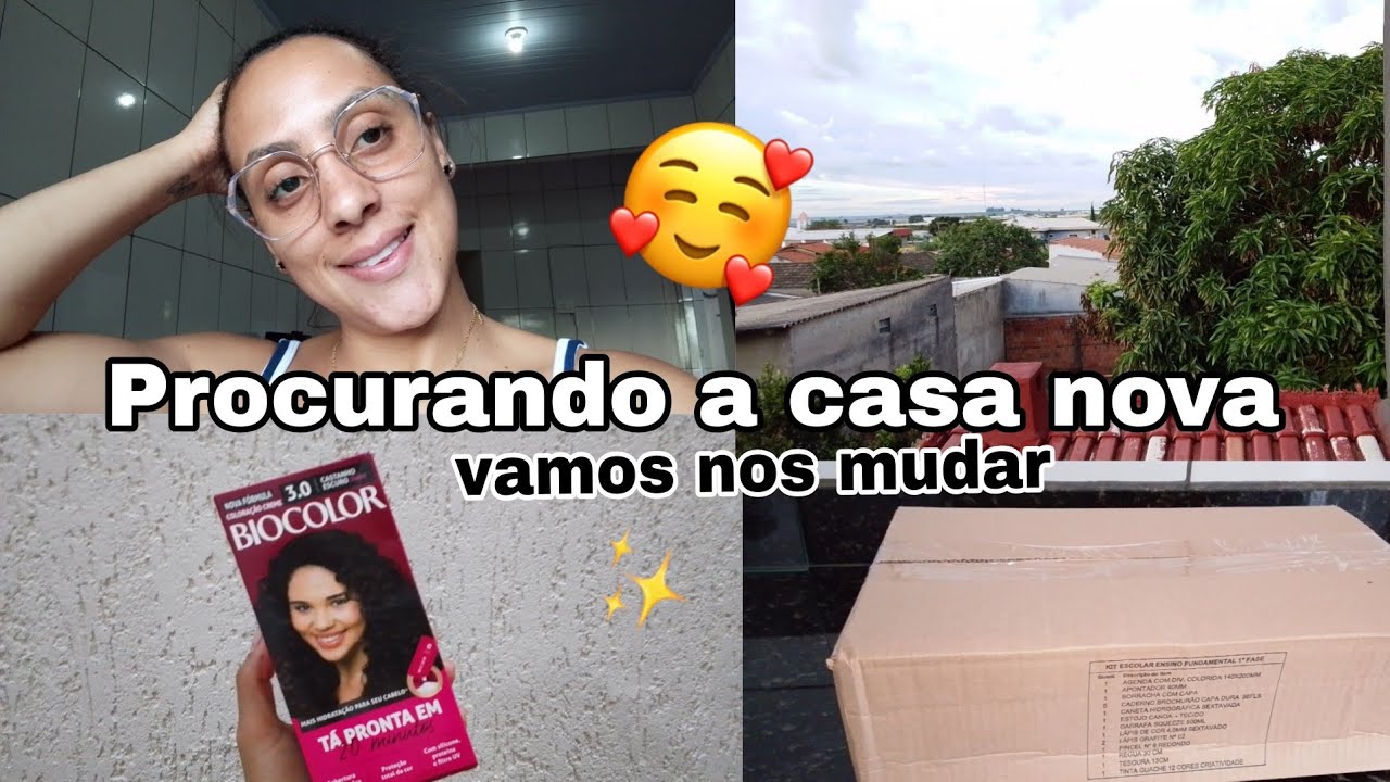 FOMOS LIBERADAS | PROCURANDO CASA PARA NÓS MUDAR | PINTEI O CABELO| KIT ESCOLAR DA ELOÁ| MEU DIA ❤️