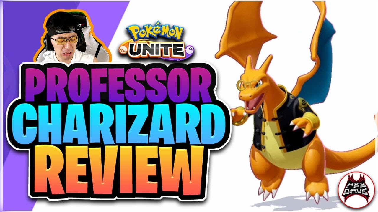 PROFESSOR CHARIZARD SKIN REVIEW | Pokemon UNITE